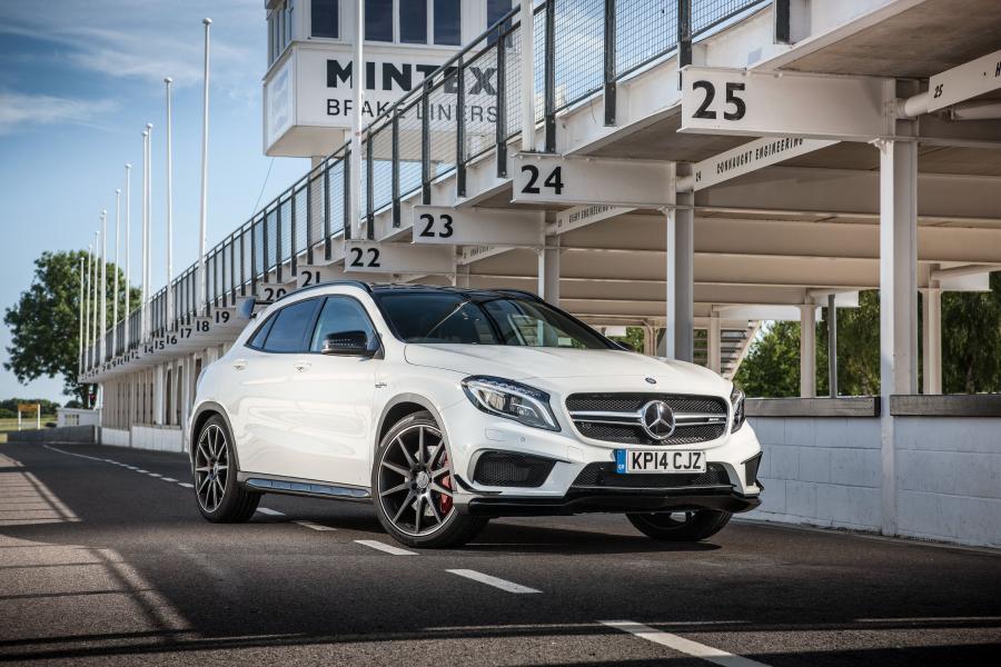  Mercedes-Benz GLA45 AMG 2014 года  (UK) (фото 1 из 23)